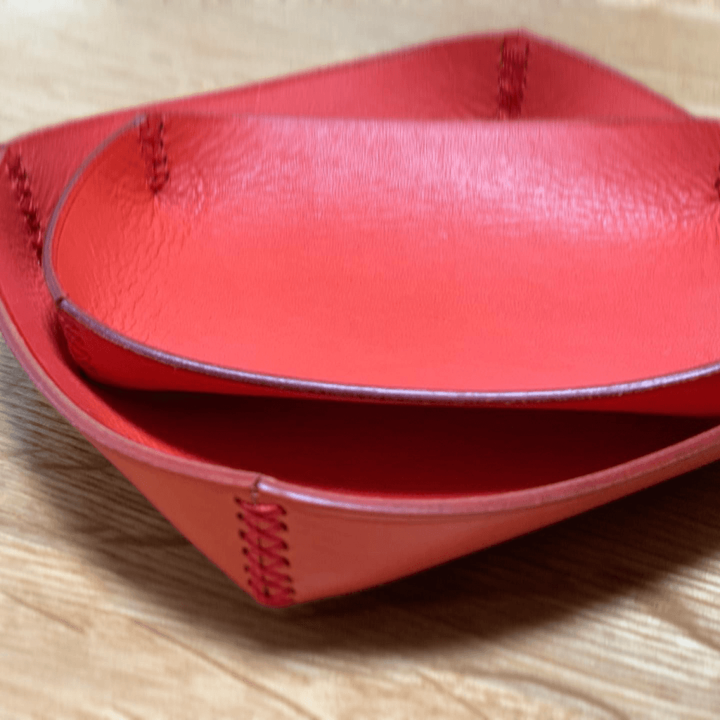 Handmade Leather Tray
